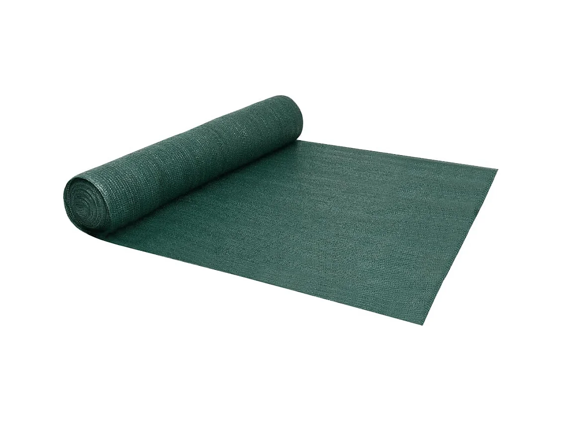 Filet brise-vue Vert 1x25 m PEHD 150 g/m² FR530399