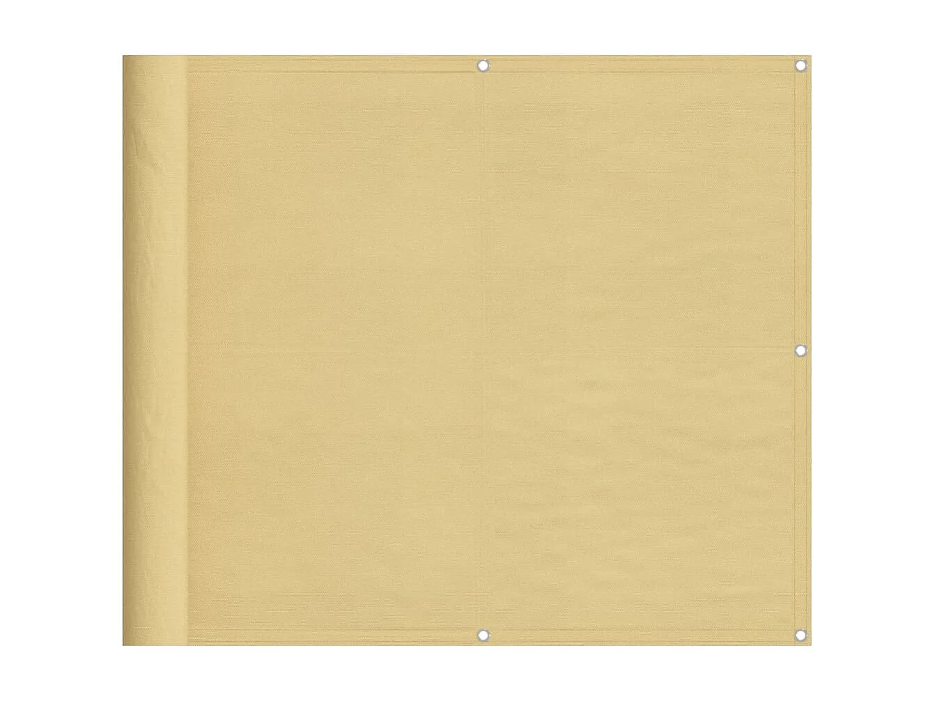 Brise vue - Écran de balcon sable 90x400 cm 100% polyester oxford FR936587