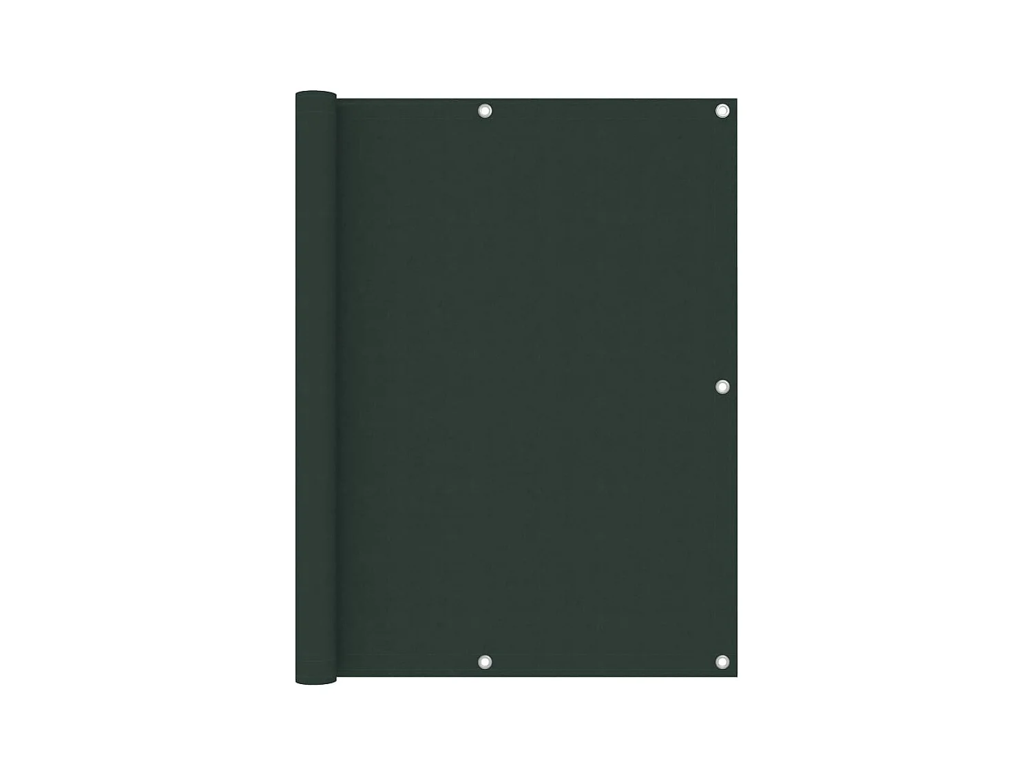 Brise vue - Écran de balcon Vert foncé 120x400 cm Tissu Oxford FR604127