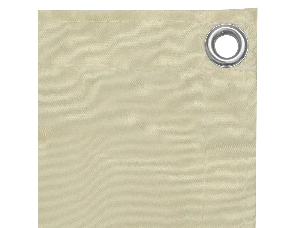 Tela de varanda 120x300 cm tecido Oxford creme PT750480