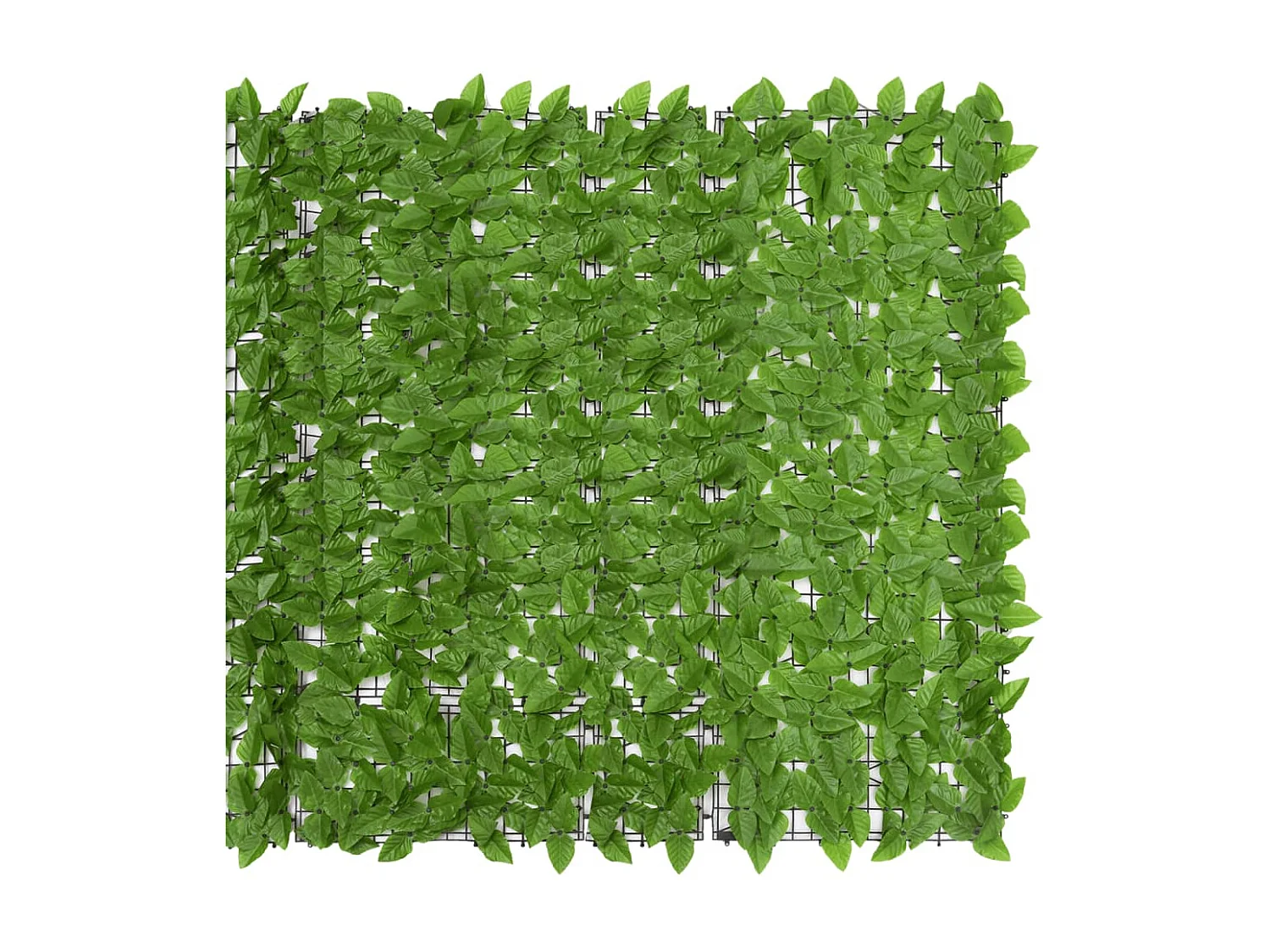 Tela de privacidade p/ varanda c/ folhas 300x150 cm verde PT937447