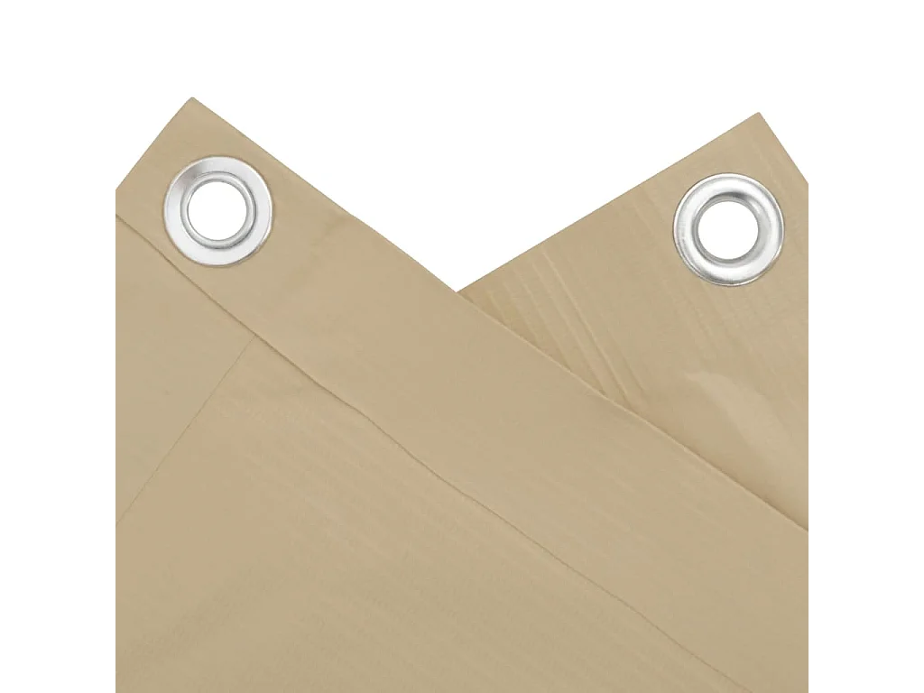 Tela de varanda 120x500 cm tecido Oxford bege PT365029