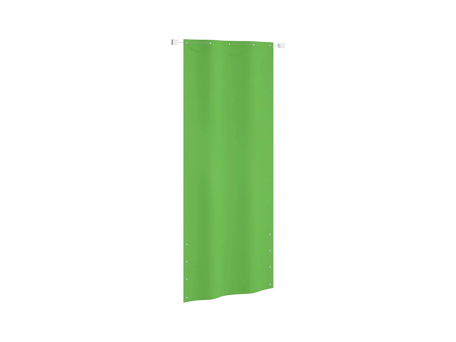 Brise vue - Écran de balcon Vert clair 100x240 cm Tissu Oxford FR205608