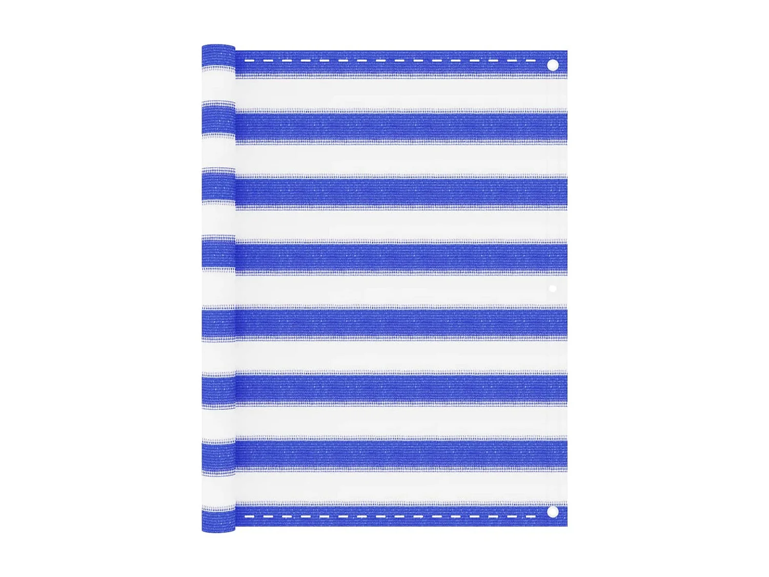 Brise vue - Écran de balcon Bleu et blanc 90x400 cm PEHD FR134701