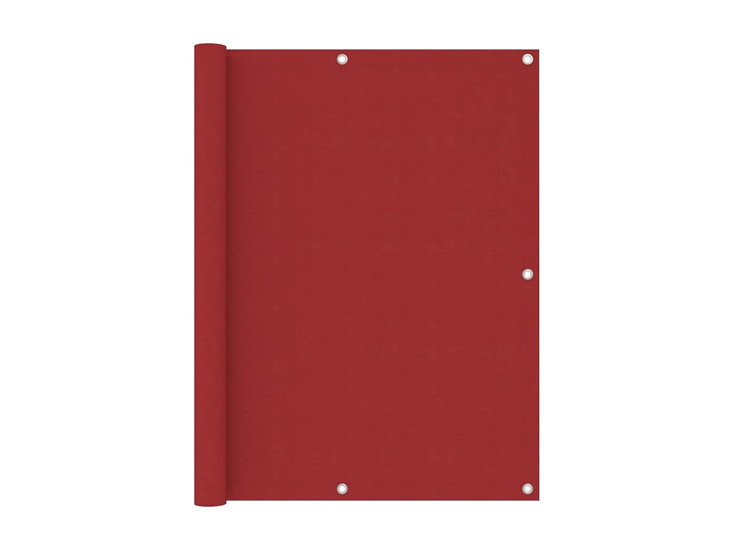 Toldo para balcón tela oxford rojo 120x400 cm ES207885