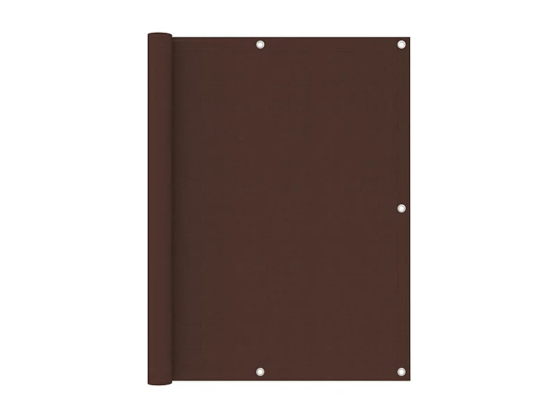 Tela de varanda 120x500 cm tecido Oxford castanho PT572598
