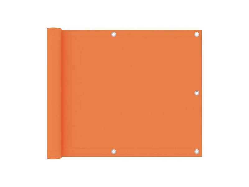 Tela de varanda 75x500 cm tecido Oxford laranja PT849412