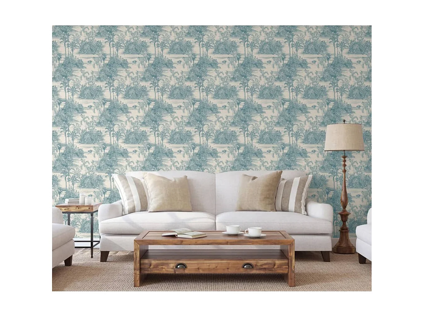 Balkonscherm met groene bladeren 600x75 cm BE625943