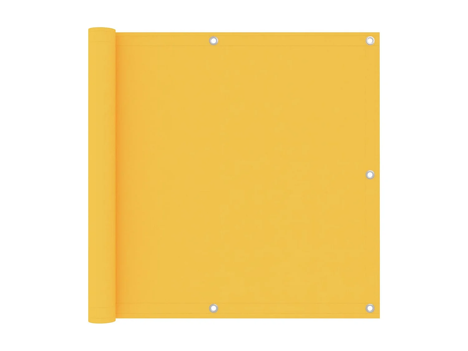 Brise vue - Écran de balcon Jaune 90x500 cm Tissu Oxford FR407765