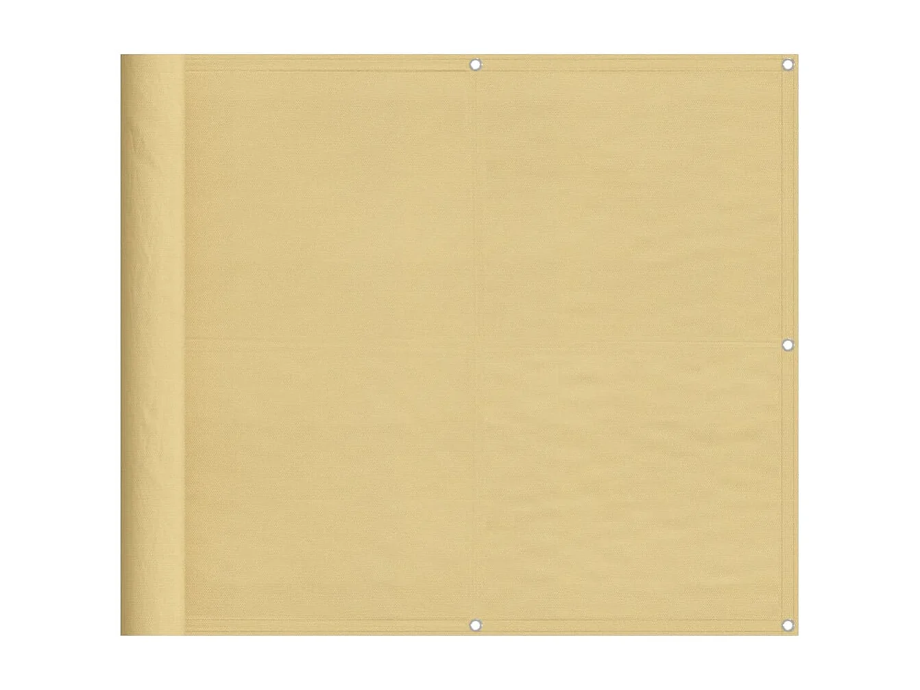 Brise vue - Écran de balcon sable 90x600 cm 100% polyester oxford FR423466