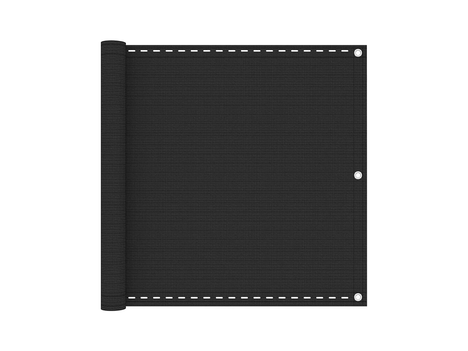 Brise vue - Écran de balcon en PEHD 90x600 cm Anthracite FR473701