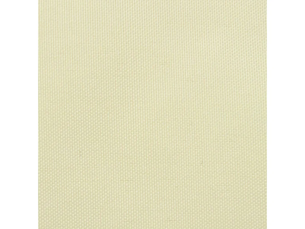 Brise vue - Écran de balcon en tissu Oxford 75x400 cm Crème FR365337
