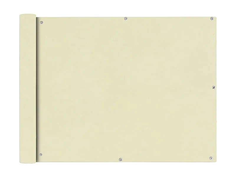Tela varanda tecido Oxford 90x600 cm creme PT641019