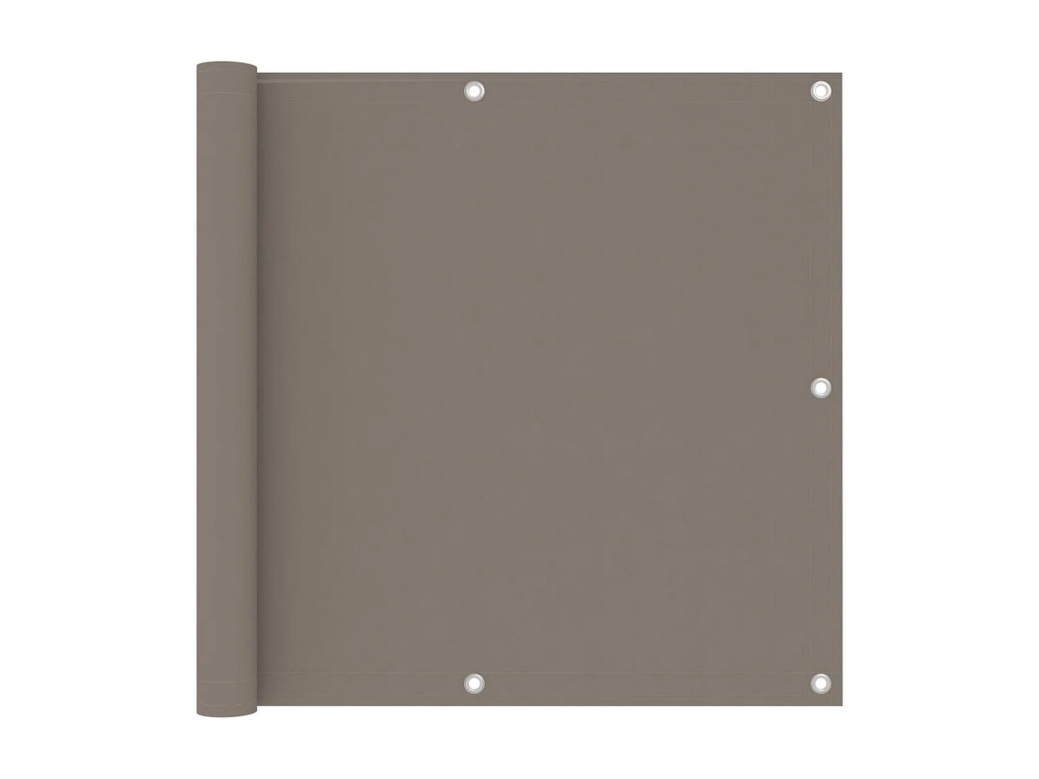 Brise vue - Écran de balcon Taupe 90x300 cm Tissu Oxford FR284058