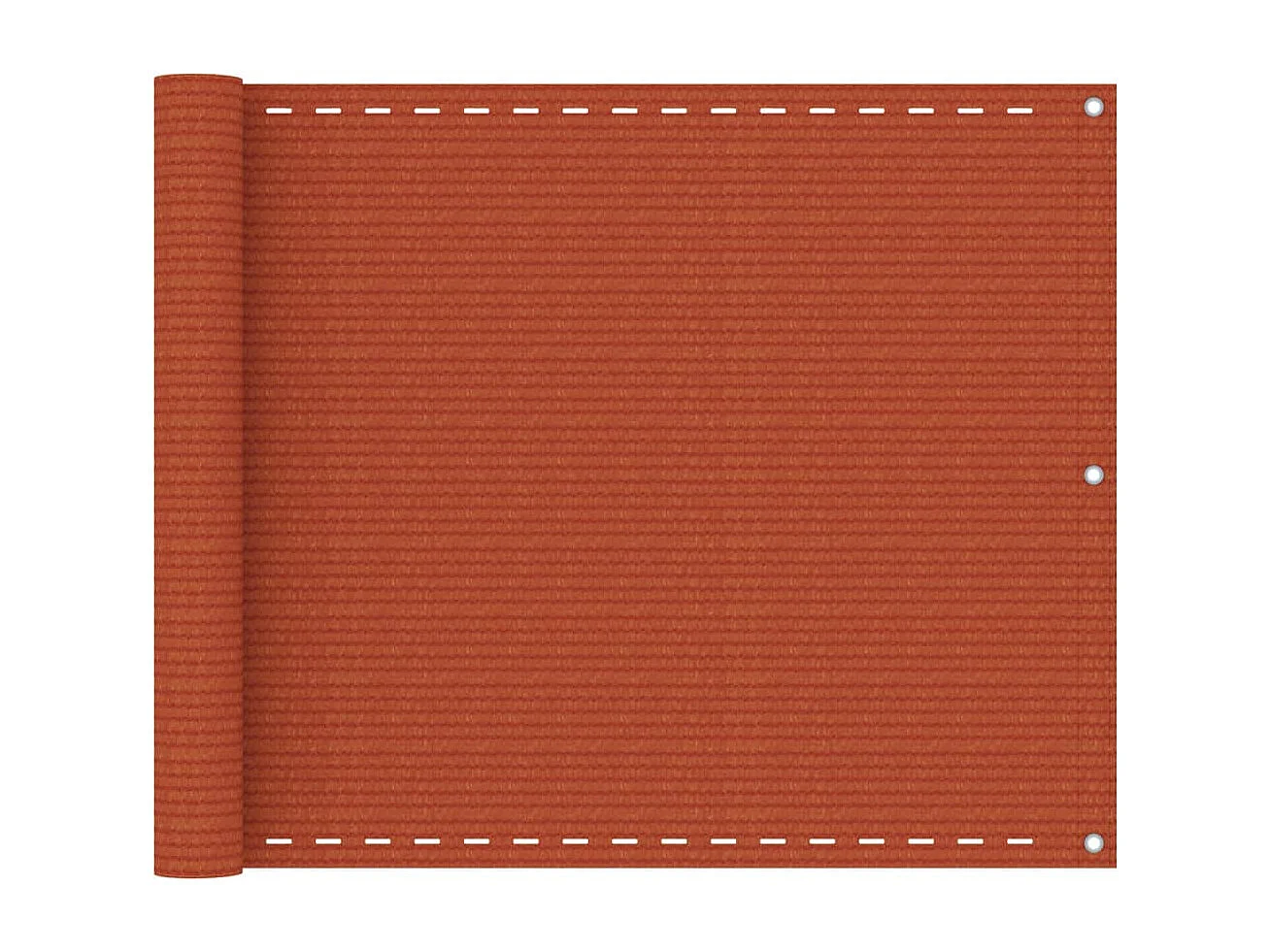 Brise vue - Écran de balcon Orange 75x300 cm PEHD FR206897