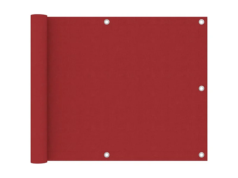 Tela de varanda 75x600 cm tecido Oxford vermelho PT989942