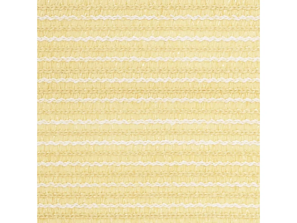 Brise vue - Écran de balcon Beige 120x500 cm PEHD FR260757