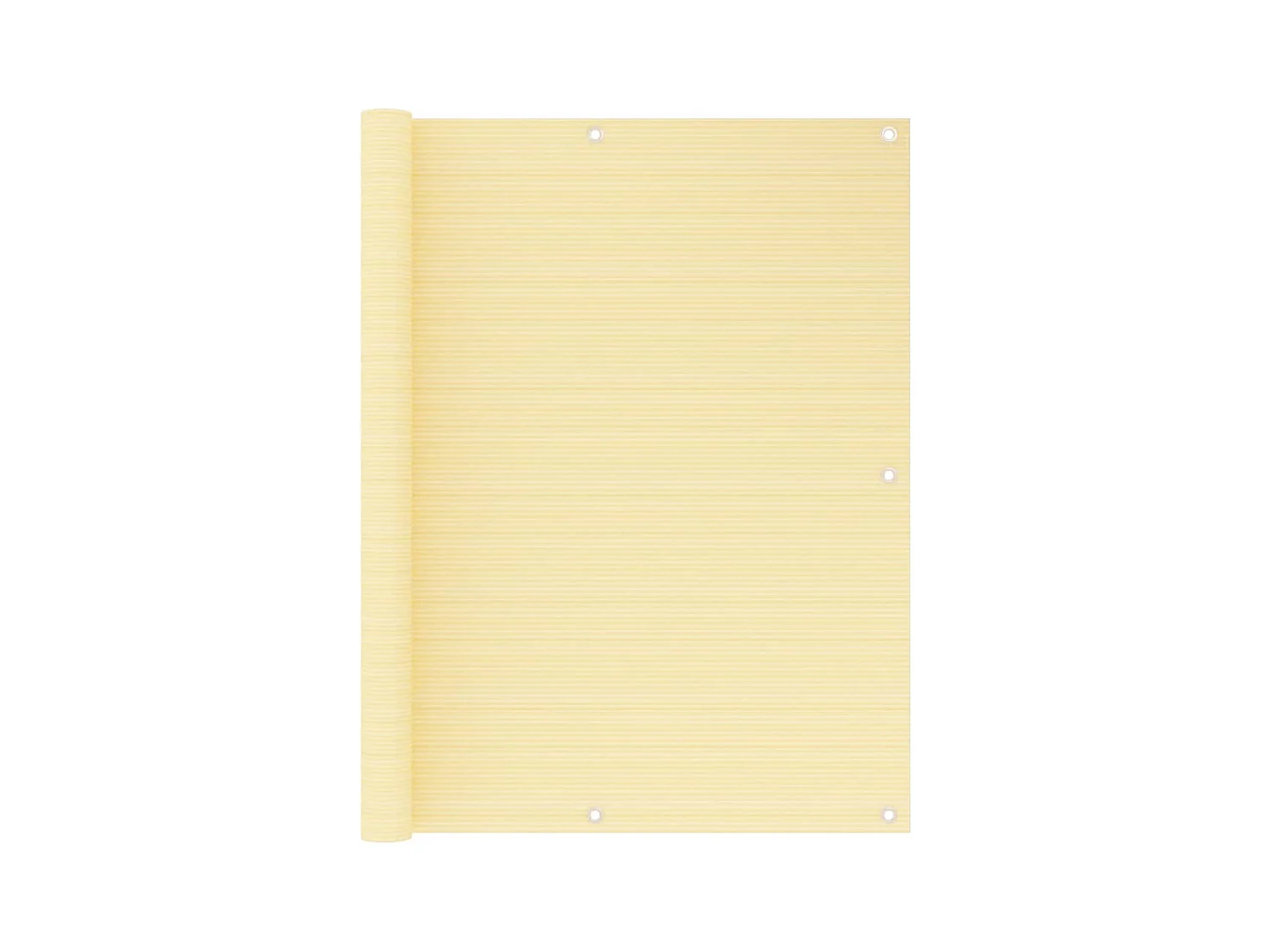 Brise vue - Écran de balcon Beige 120x500 cm PEHD FR260757
