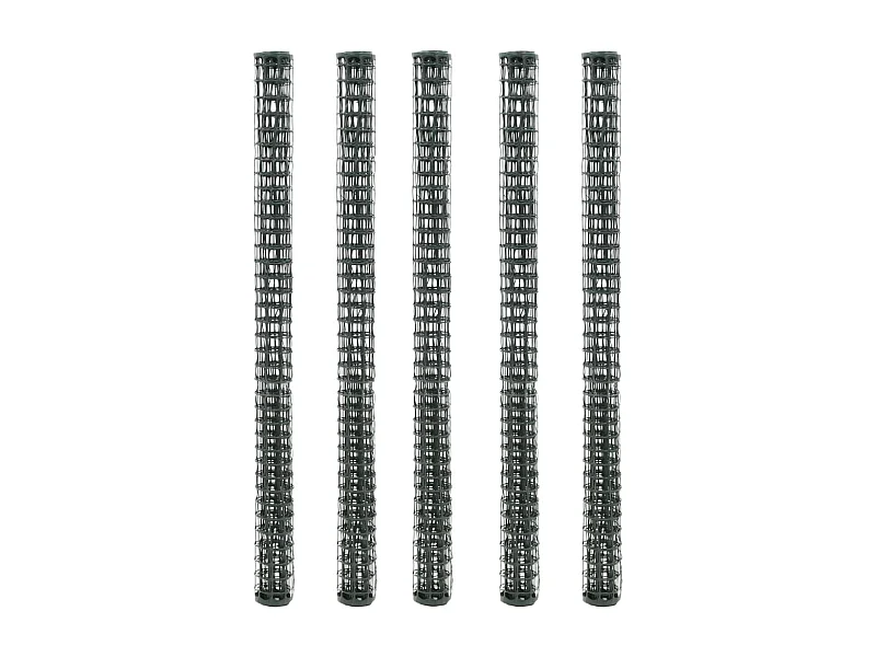 Mailles de clôture de jardin 5 pcs PEHD 1x1,2 m Vert FR748825