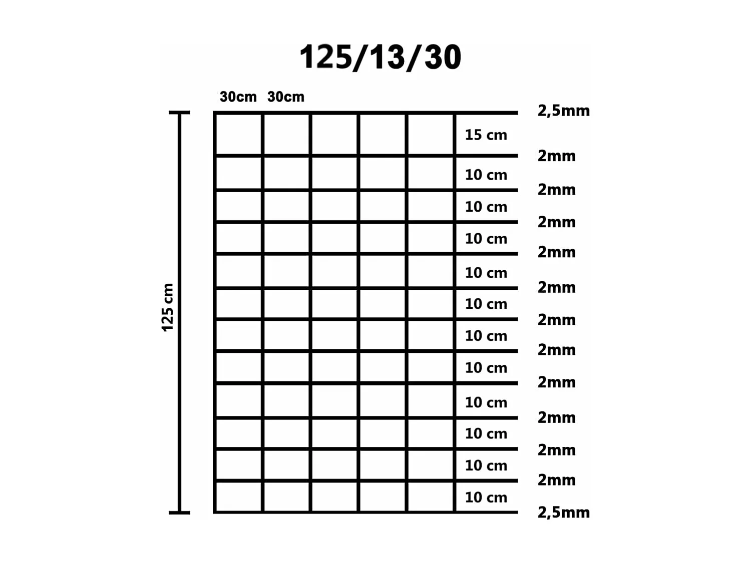 Clôture de jardin Acier galvanisé 50x1,25 m Argenté FR590185