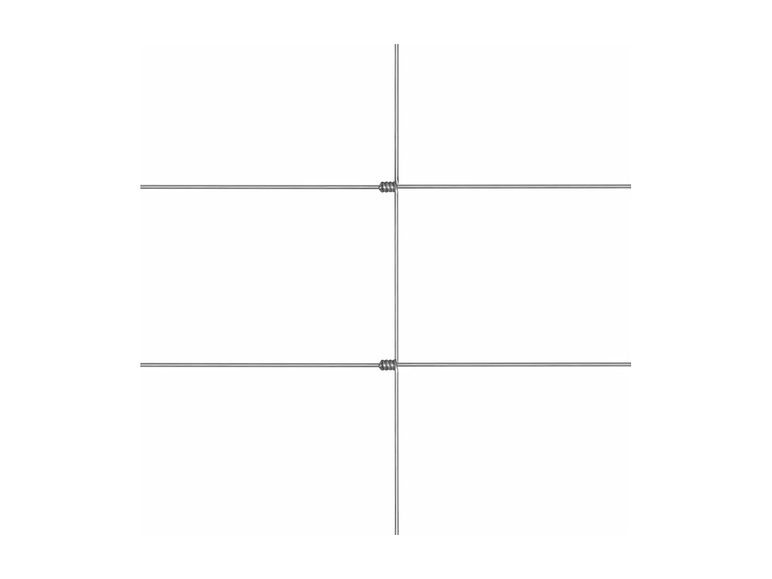 Clôture de jardin Acier galvanisé 50x1,25 m Argenté FR590185