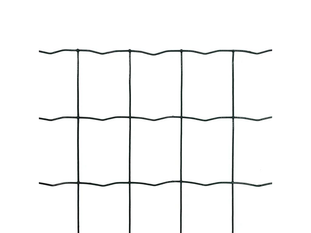 Clôture euro Acier 25 x 1,2 m Vert FR271413