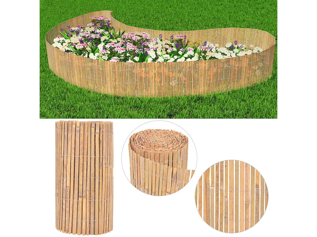Clôture Bambou 1000 x 50 cm FR722676