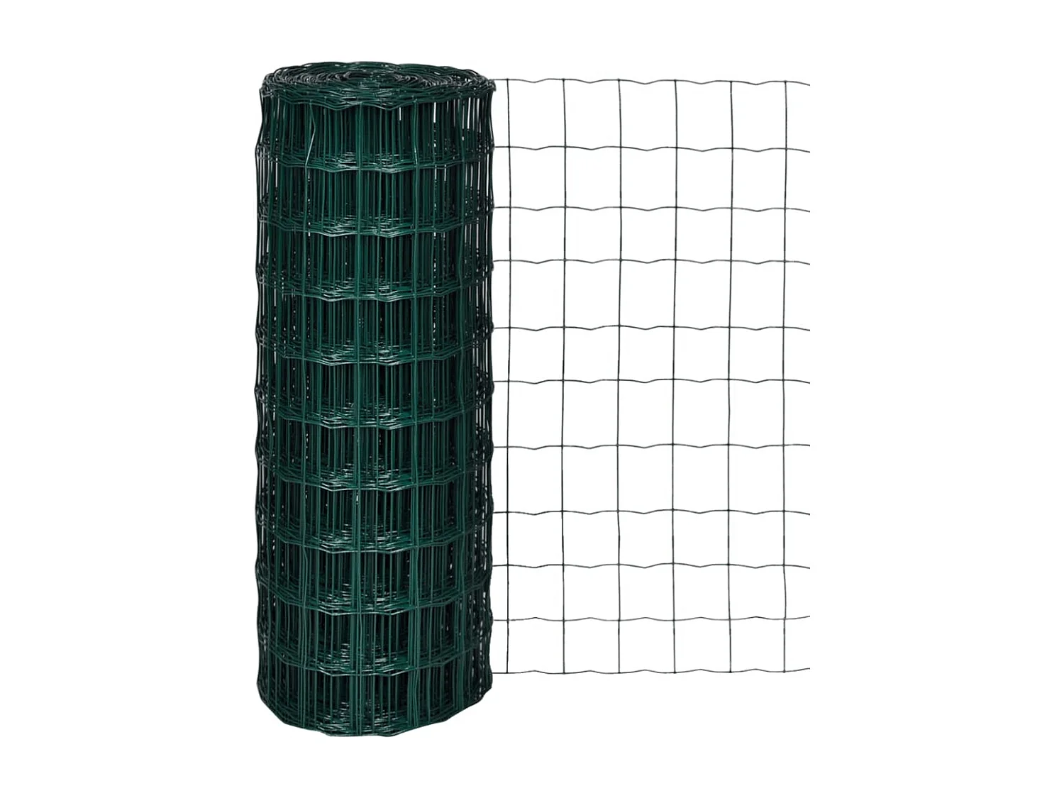 Clôture euro Acier 10 x 1,0 m Vert FR689791