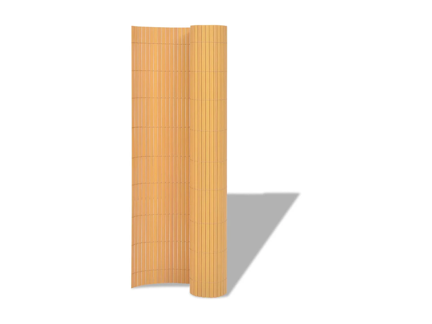 Valla de jardín de doble cara amarilla 90x300 cm ES522003