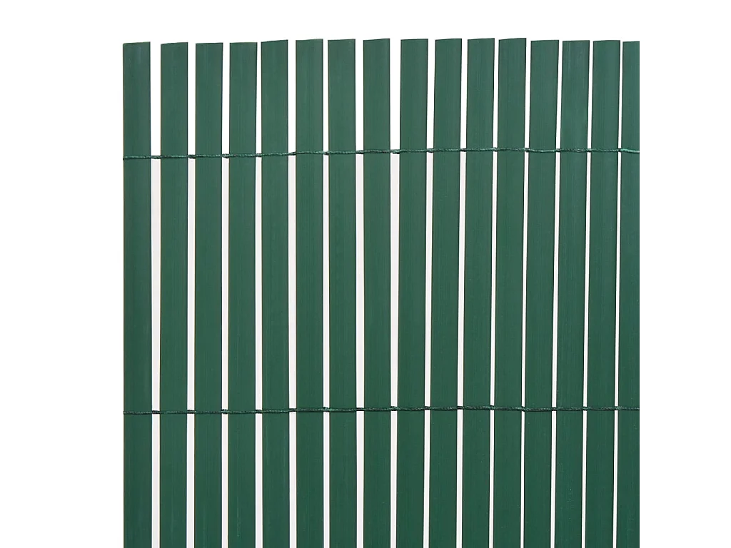 Cerca de jardim dupla face 110x300 cm verde PT382594