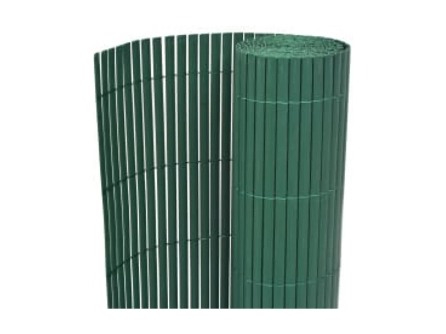 Tuinafscheiding dubbelzijdig 110x300 cm groen BE613509