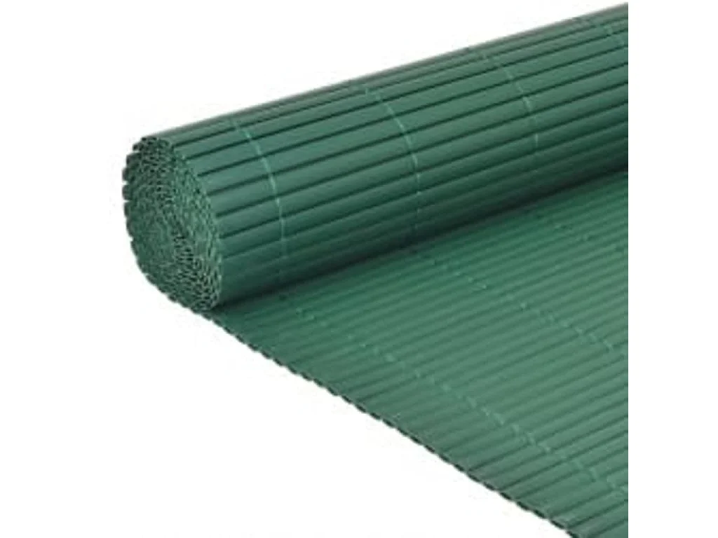 Tuinafscheiding dubbelzijdig 110x300 cm groen BE613509