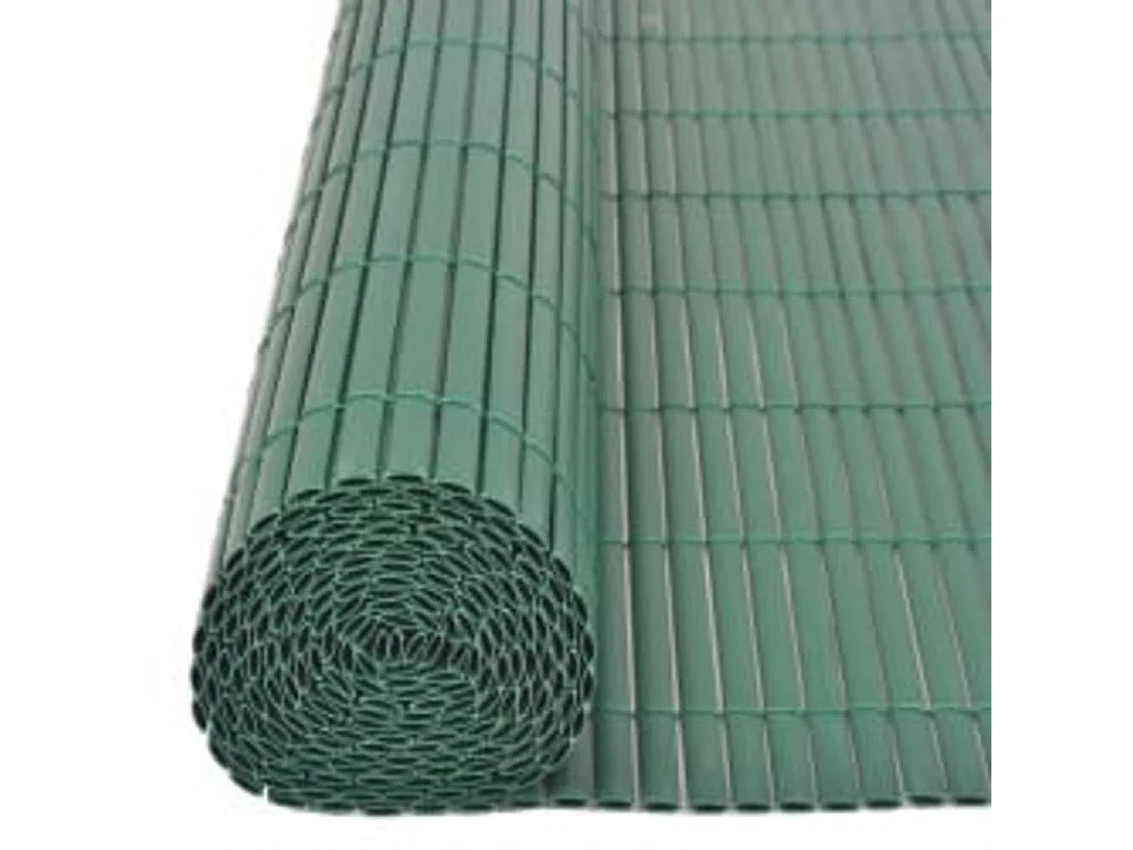 Tuinafscheiding dubbelzijdig 110x300 cm groen BE613509