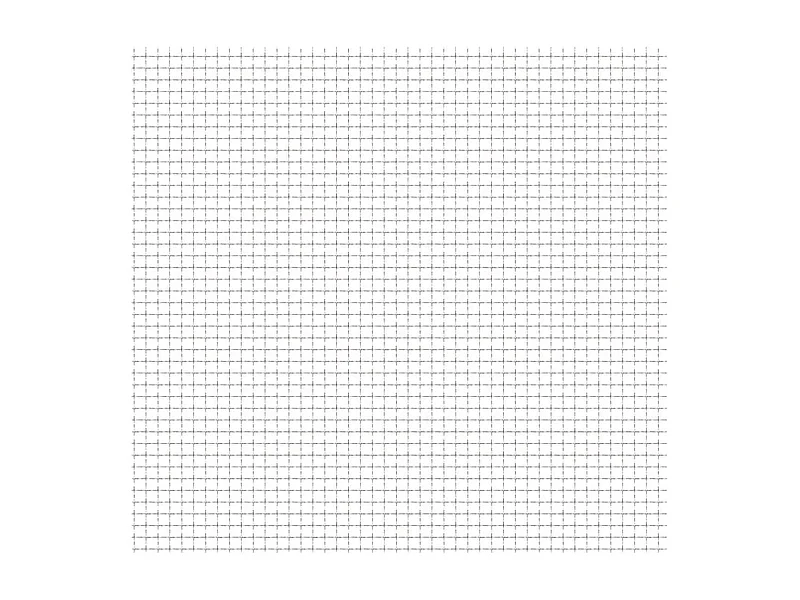 Clôture de jardin sertie Acier inoxydable 50x50 cm 21x21x2,5 mm FR224928