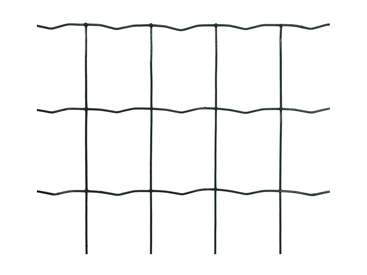 Set de euro valla acero verde 25x0,8 m ES181334