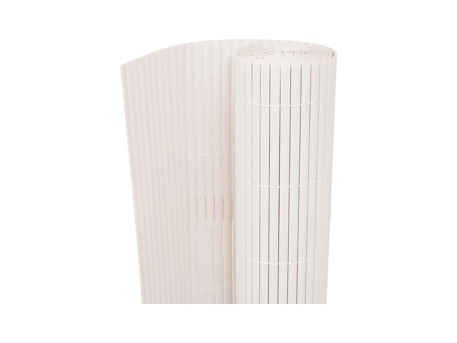 Clôture de jardin Double face 90 x 300 cm Blanc FR751075