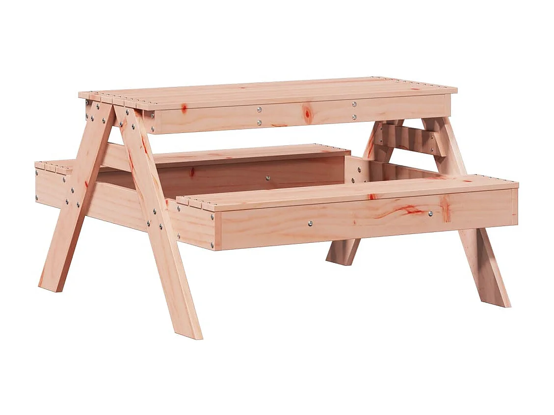Table de pique-nique pour enfants bois massif de douglas FR540188