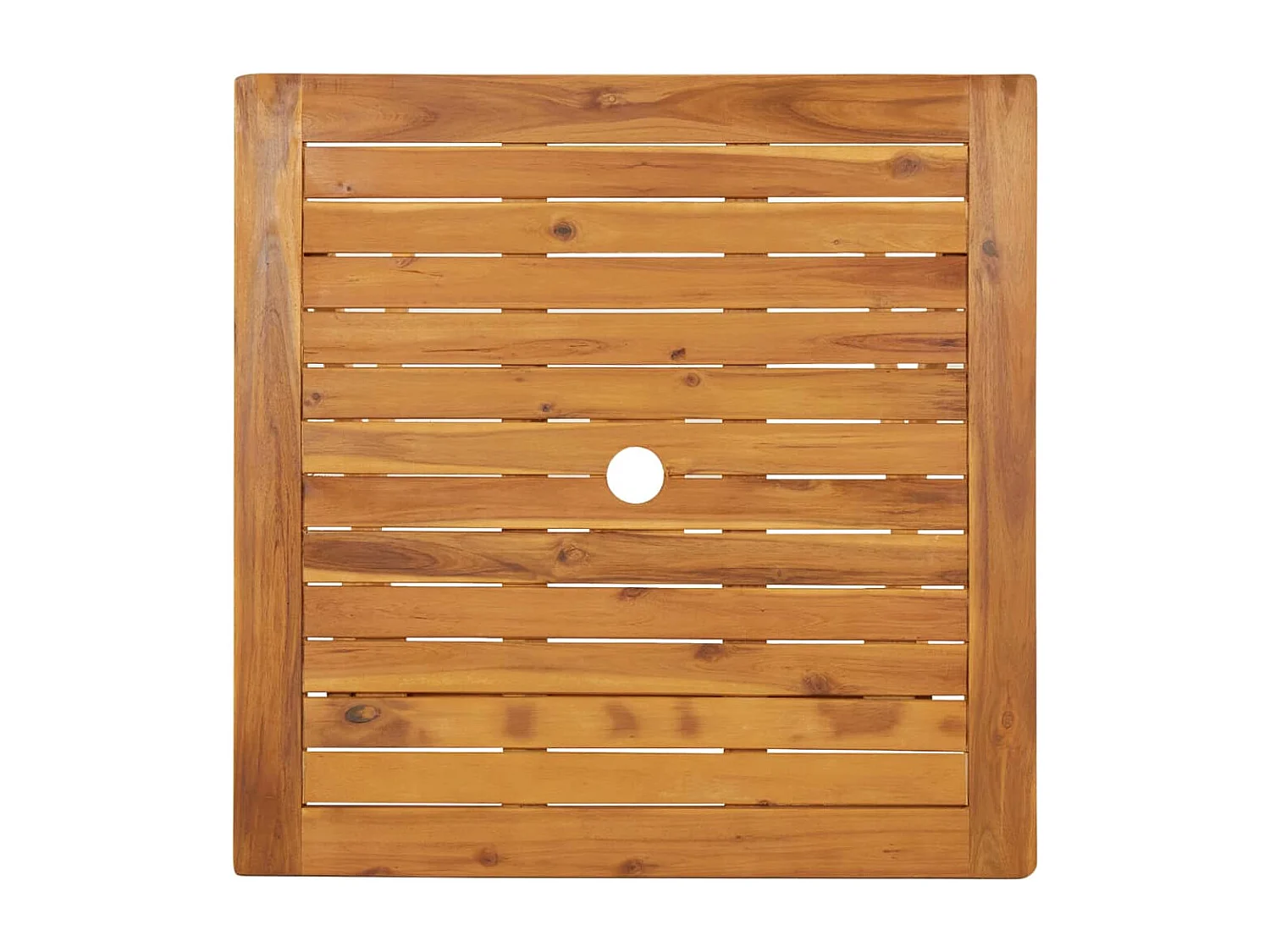 Table pliable de jardin 70x70x75 cm Bois d'acacia massif FR441741