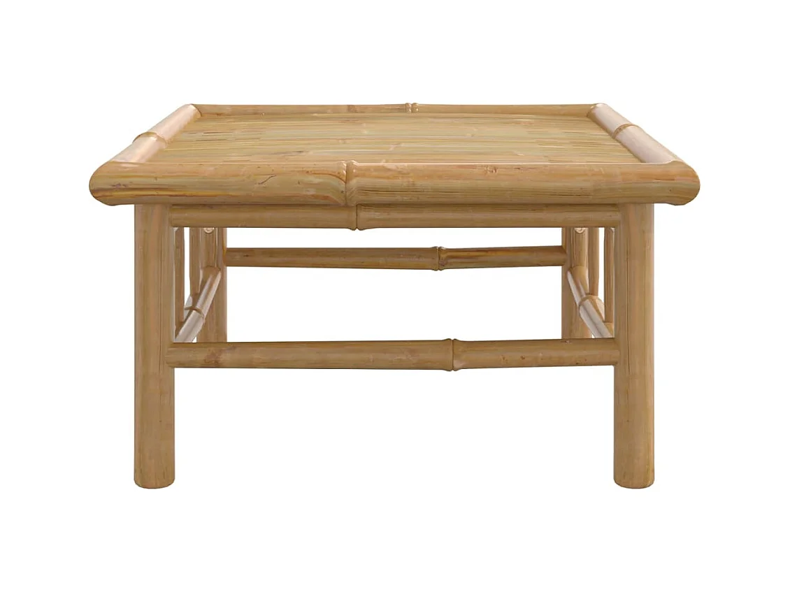 Table de jardin 65x55x30 cm bambou FR282264
