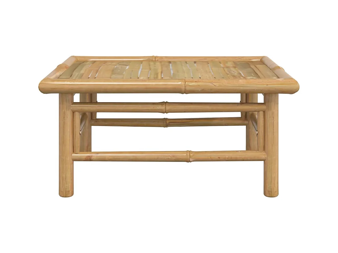 Table de jardin 65x55x30 cm bambou FR737733