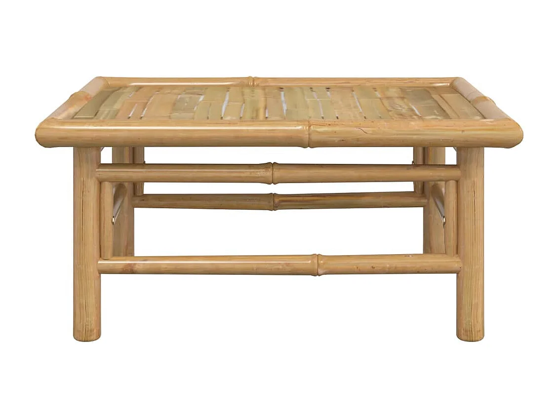 Table de jardin 65x55x30 cm bambou FR737733