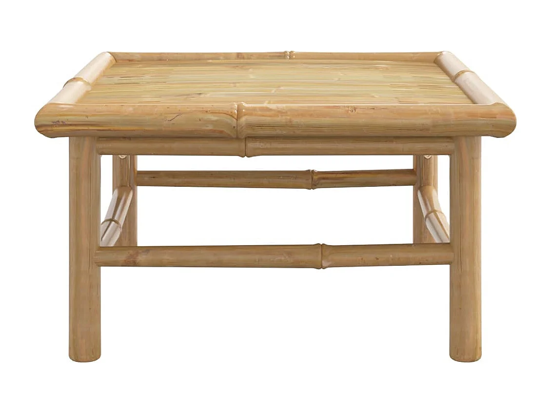 Table de jardin 65x55x30 cm bambou FR737733