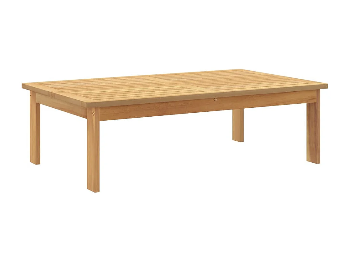 Table de jardin 100x60x30 cm bois d'acacia solide FR750210