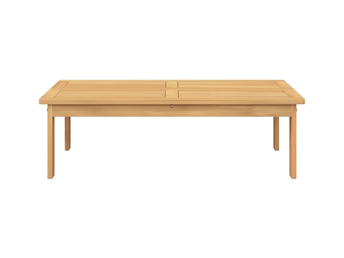 Table de jardin 100x60x30 cm bois d'acacia solide FR750210