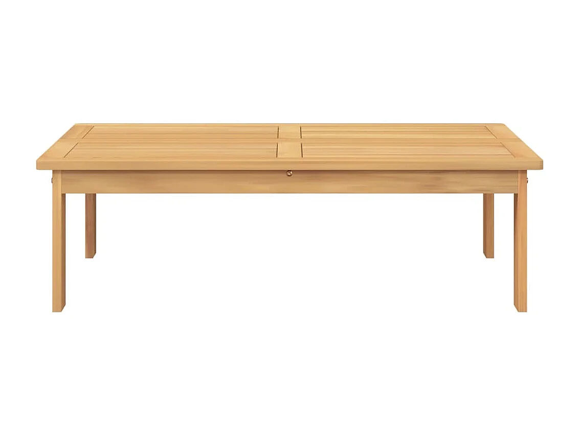 Table de jardin 100x60x30 cm bois d'acacia solide FR750210