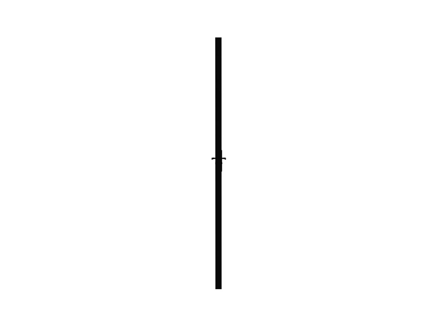 Porte intérieure Verre ESG et aluminium 102,5x201,5 cm Noir FR498008