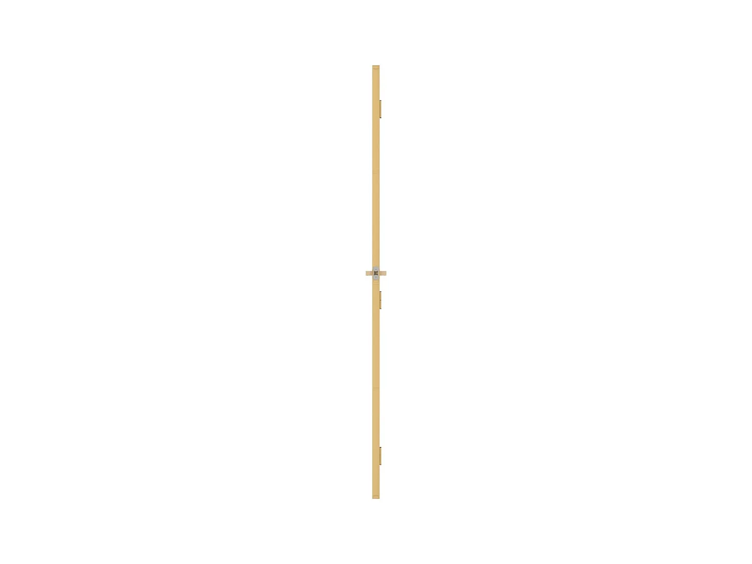 Puerta de interior dorada vidrio templado y aluminio 76x201,5cm ES679428