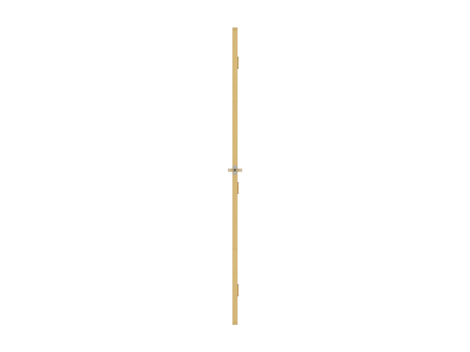 Puerta interior dorada vidrio templado aluminio 102,5x201,5 cm ES249617