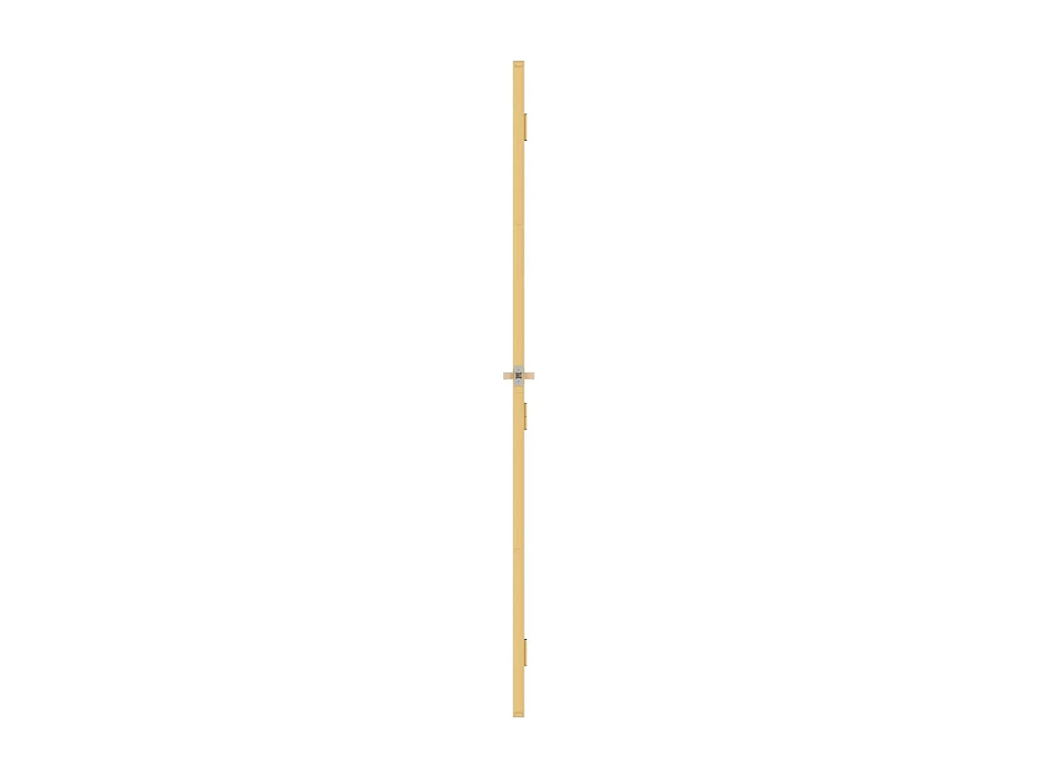 Porte intérieure mince doré verre trempé aluminium FR817131