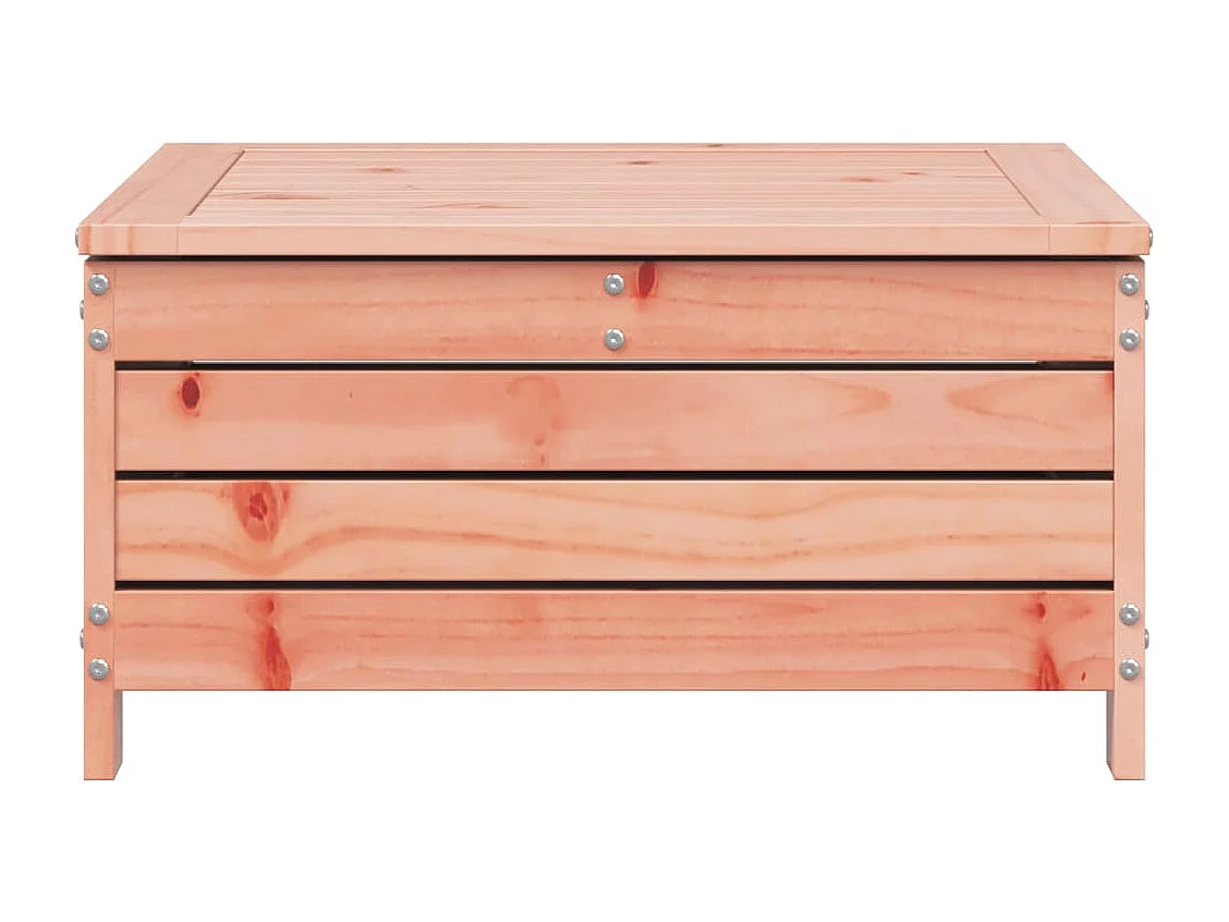 Taburete de jardín con cojín madera maciza de abeto de Douglas ES268758